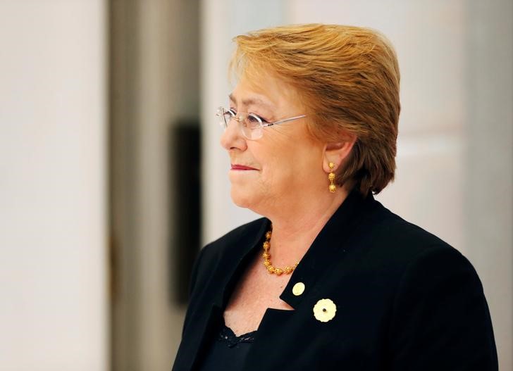 FILE PHOTO: Chile's President Michelle Bachelet attends the APEC Economic Leaders' Meeting in Danang, Vietnam