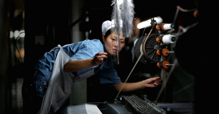 China’s factory growth is stronger than expected, official PMI shows