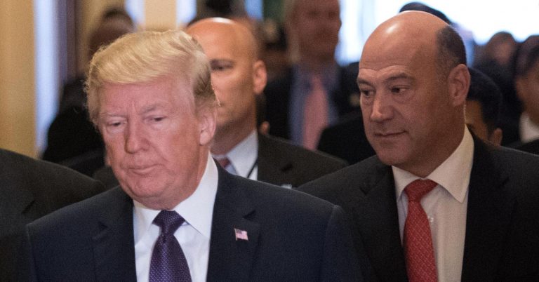 Cohn’s departure is the toughest economic and political test yet for Trump