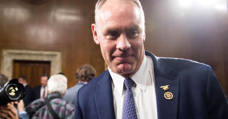 Doors to Interior Secretary Ryan Zinke’s office are getting a nearly $139,000 upgrade