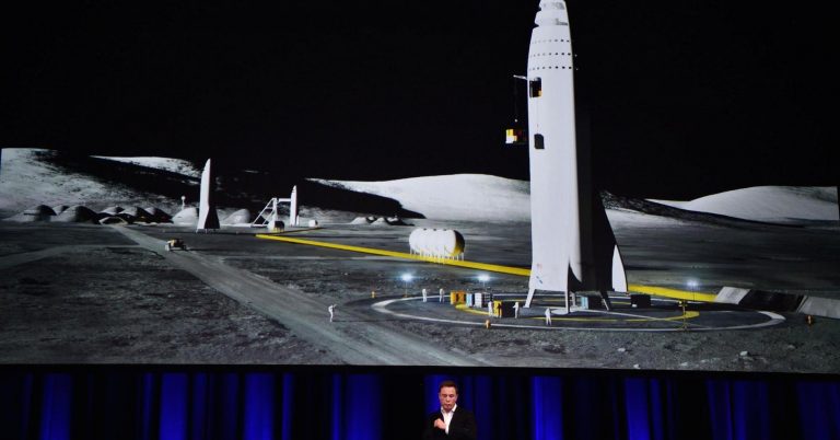 Elon Musk projects a Mars spaceship will be ready for short trips by first half of 2019