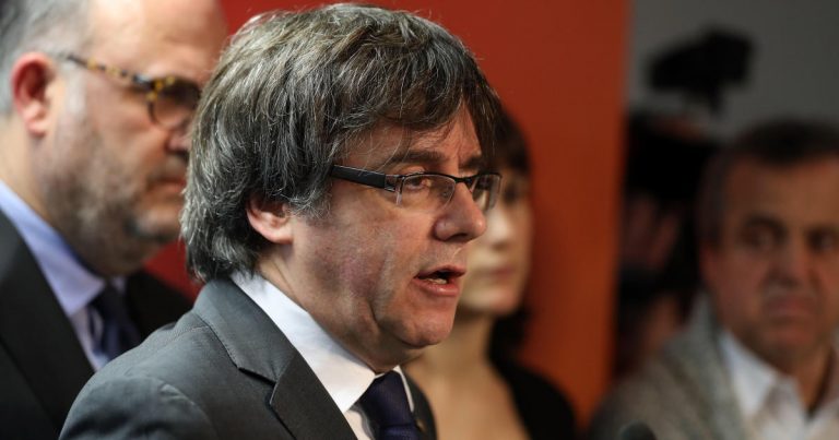 Ex-Catalan leader detained in Germany