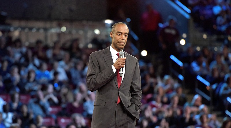 FILE PHOTO - Broward County School Superintendent Robert Runcie speaks before a CNN town hall meeting at the BB&T Center, in Sunrise