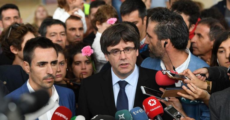 German police confirm arrest of Catalonia’s Puigdemont