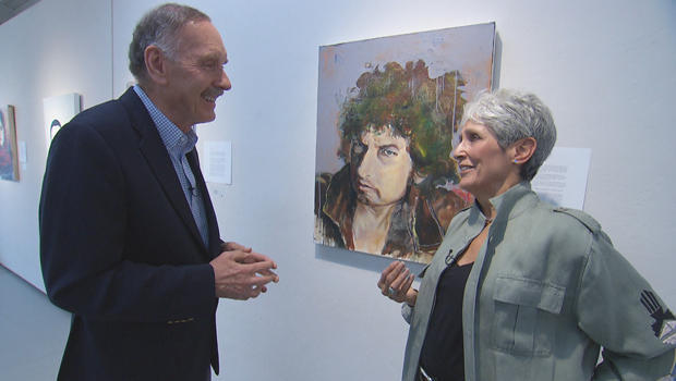 Joan Baez: On record, and on canvas