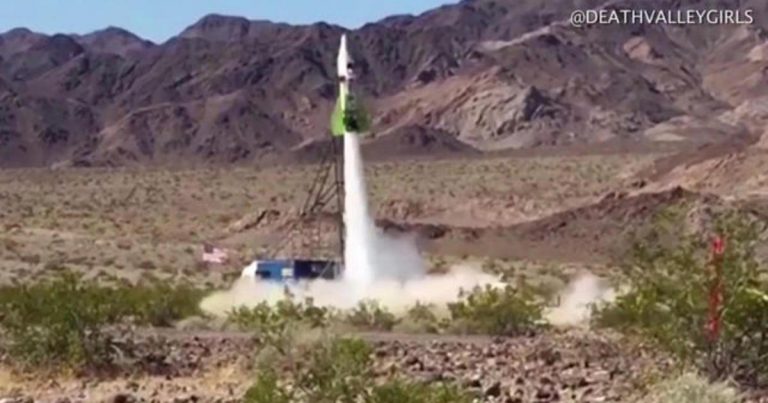 Man launches himself in self-made rocket to prove flat Earth theory