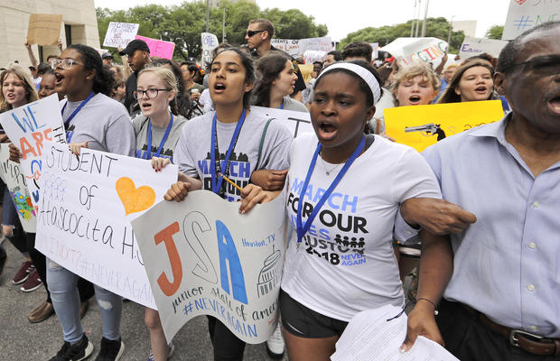 Massive crowds rally to call for gun control — live updates