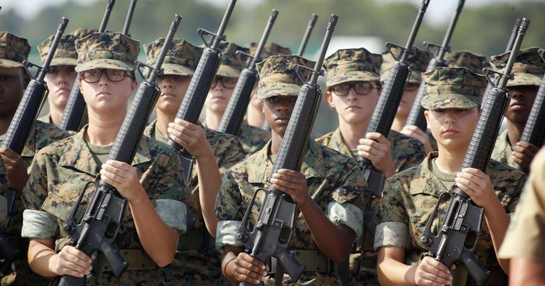 Military site posts explicit images of female service members