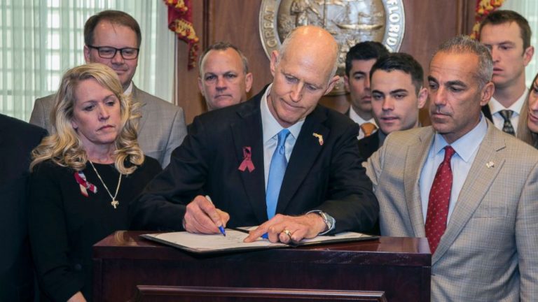 NRA sues Florida over gun bill after governor signs it into law