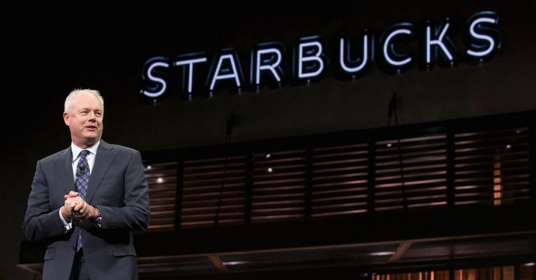 One year into Starbucks’ top job, CEO Kevin Johnson still has a lot to prove