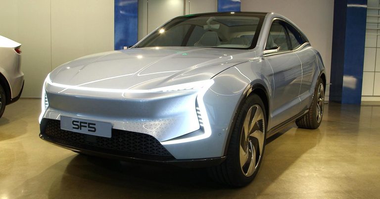 SF Motors unveils an electric concept car that won’t let you drive drunk