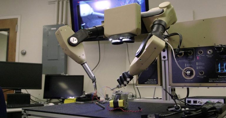 The creators of Apple Siri built a robot that can dismantle bombs or perform surgery