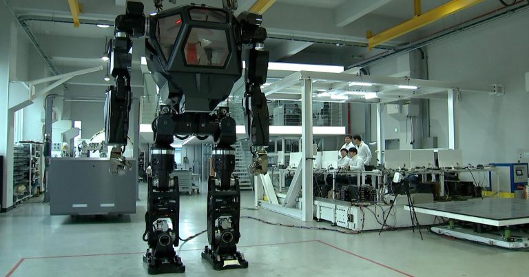 This 13-foot robot cost over $100 million to develop and looks like it’s straight out of a sci-fi movie