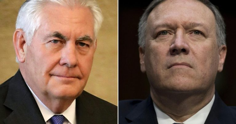 Trump fires top diplomat Tillerson after clashes, taps Pompeo