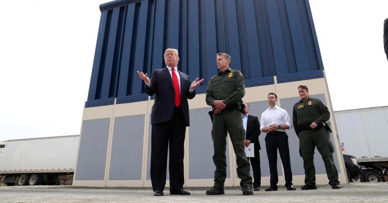 Trump privately proposed military funding for his border wall, report says