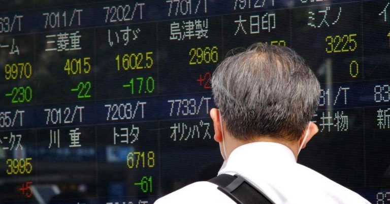 Asia narrowly mixed as markets shrug off sharper US declines amid trade tensions