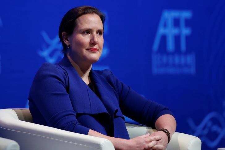 FILE PHOTO - Australia's Minister for Revenue and Financial Services Kelly O'Dwyer attends the Asian Financial Forum in Hong Kong