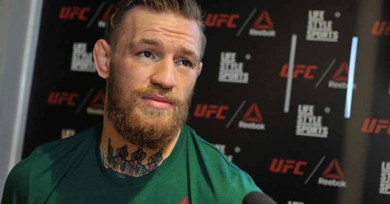 Conor McGregor turns himself in to police following attack on bus at UFC 223 media day