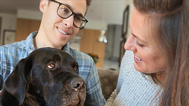 Dog named “Rescue” helped this couple heal