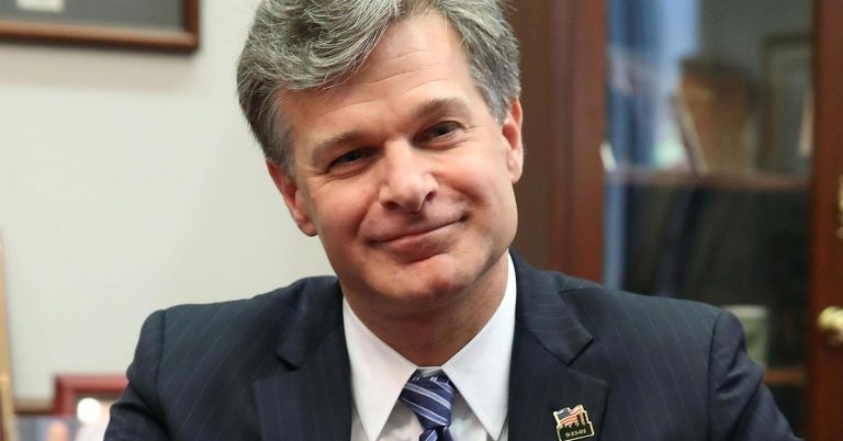 FBI Director Wray works to defend the bureau’s image after months of turmoil