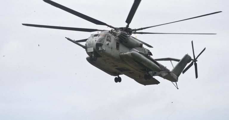 Four presumed dead in California Marine helicopter crash