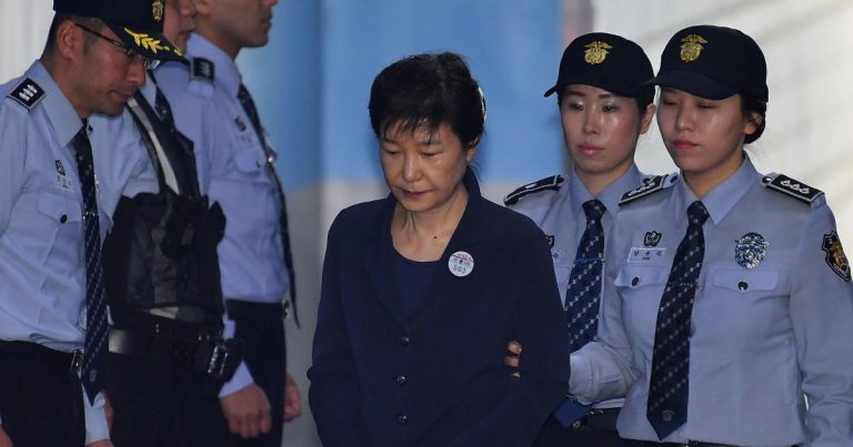 Hefty prison sentence for S. Korean leader ousted over corruption