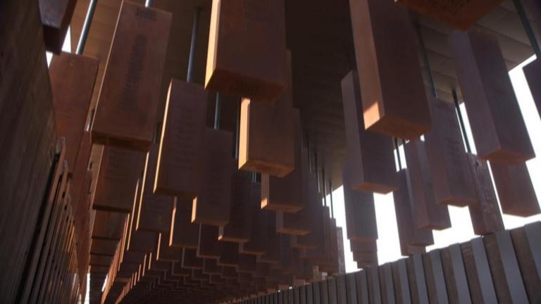 Inside the memorial to victims of lynching