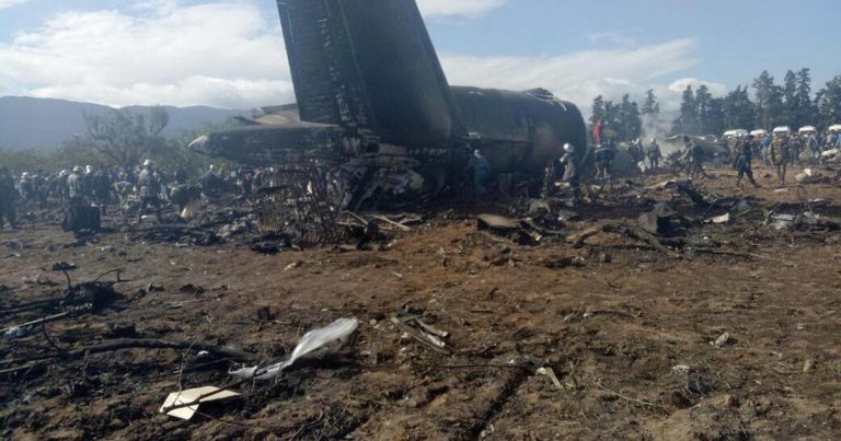 Military plane crashes after takeoff, killing 257