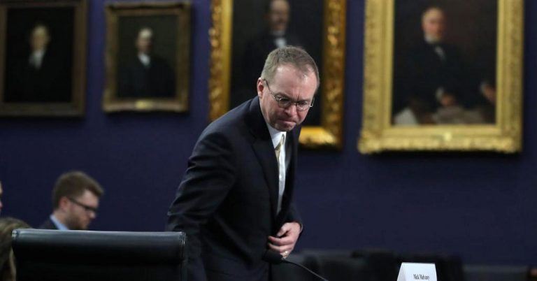 Mulvaney, watchdog agency’s leader, advises bankers on ways to curtail it