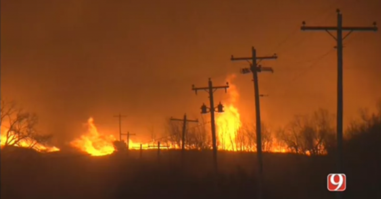 Oklahoma wildfires burn 200,000 acres