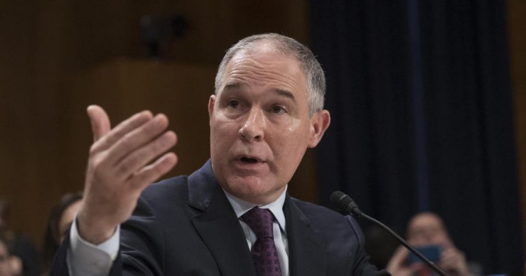 Pruitt wanted to use sirens to get through D.C. traffic