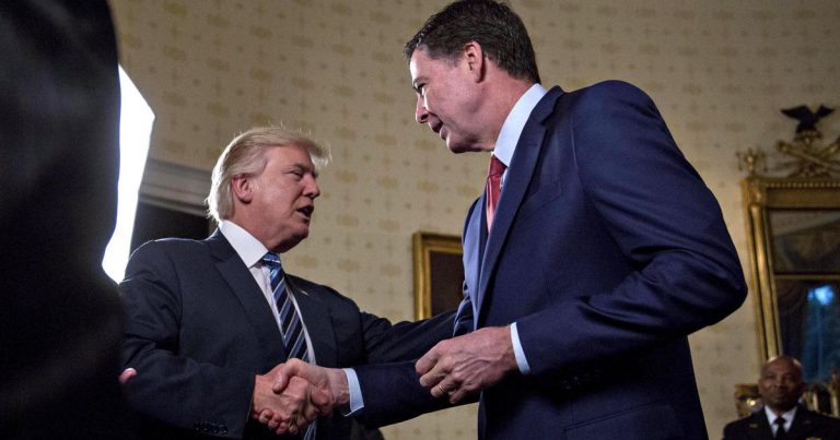 Trump goes on Twitter rant against Comey ahead of explosive interview