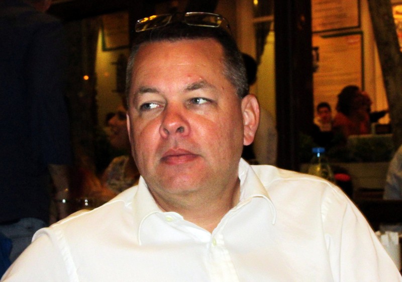 Andrew Brunson, a Christian pastor from North Carolina, U.S. who has been in jail in Turkey since December 2016, is seen in this undated picture taken in Izmir