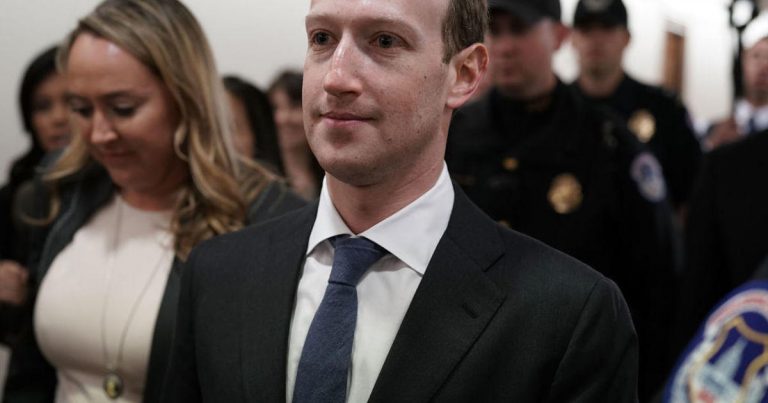 Zuckerberg meets with top lawmakers ahead of testimony