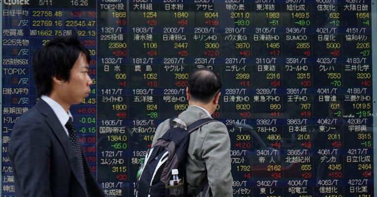 Asian markets edge up with US-China trade in focus, as oil prices slip