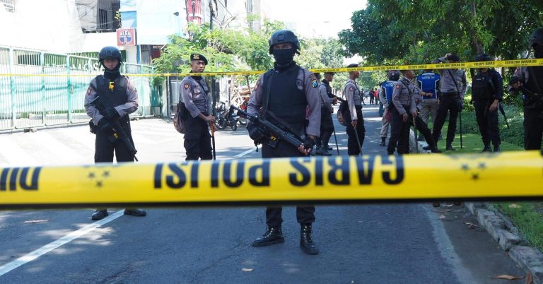 Family carries out suicide attacks on 3 churches in Indonesia’s 2nd largest city