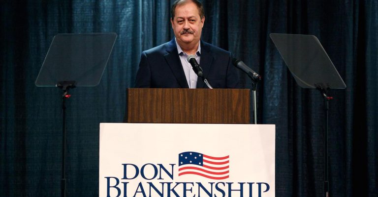 GOP leaders breathe sigh of relief as ex-convict Blankenship concedes West Virginia Senate primary