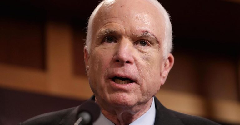 McCain blasts Vladimir Putin as ‘evil’ in new book, and faults Trump for being naive on Russia