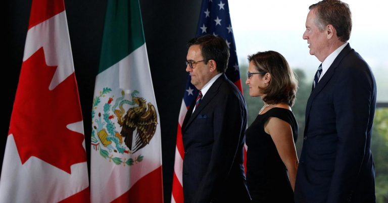 NAFTA talks enter a critical week with the US still pushing a hard line