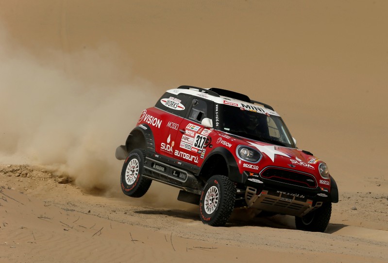 FILE PHOTO: Dakar Rally - 2018 Peru-Bolivia-Argentina Dakar rally - 40th Dakar Edition First stage from Lima to Pisco, Peru