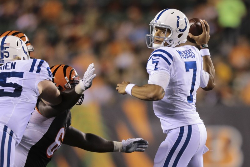 FILE PHOTO: NFL: Preseason-Indianapolis Colts at Cincinnati Bengals