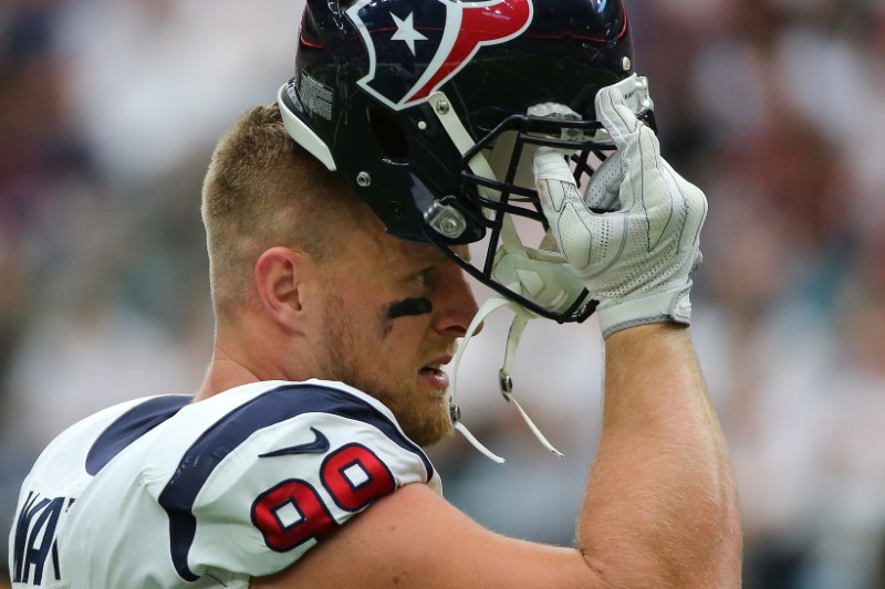 Houston Texans defensive end J.J. Watt