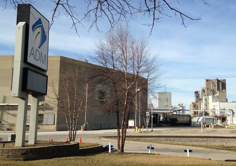 FILE PHOTO: The world's largest corn mill of global grain company Archer Daniels Midland in Decatur