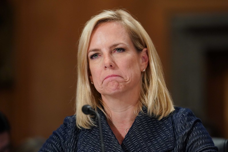 DHS Secretary Nielsen testifies before Senate Homeland Security and Governmental Affairs Committee hearing in Washington