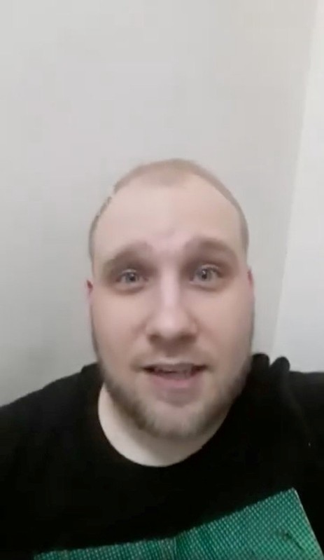 FILE PHOTO: Joshua Holt, a U.S. citizen and Mormon missionary, is pictured in this still image taken from a selfie video which he posted on Facebook in Caracas