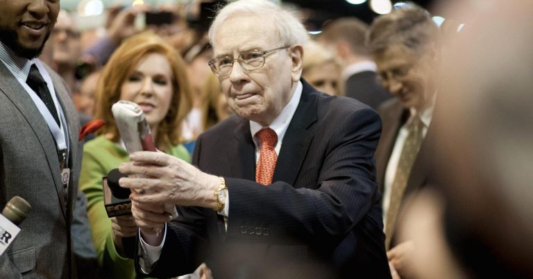 Why Warren Buffett hosts a newspaper-throwing contest at Berkshire Hathaway’s shareholders meeting