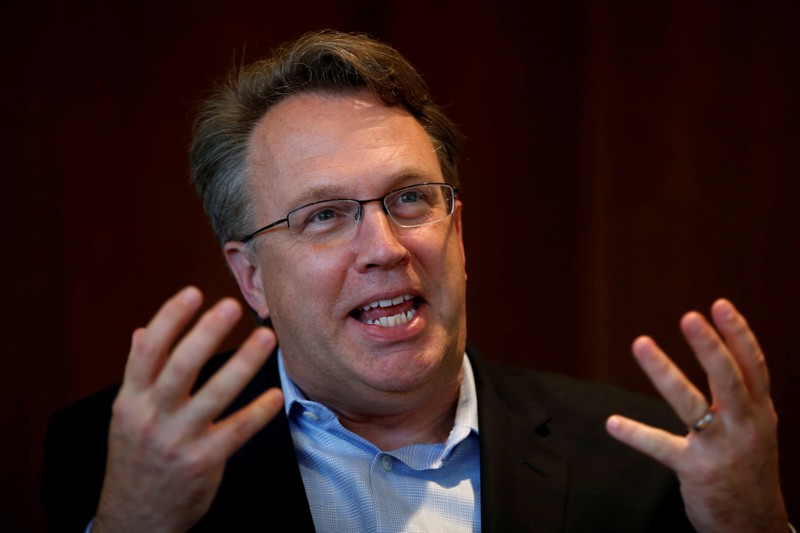 FILE PHOTO: San Francisco Federal Reserve President Williams speaks to Reuters in San Francisco