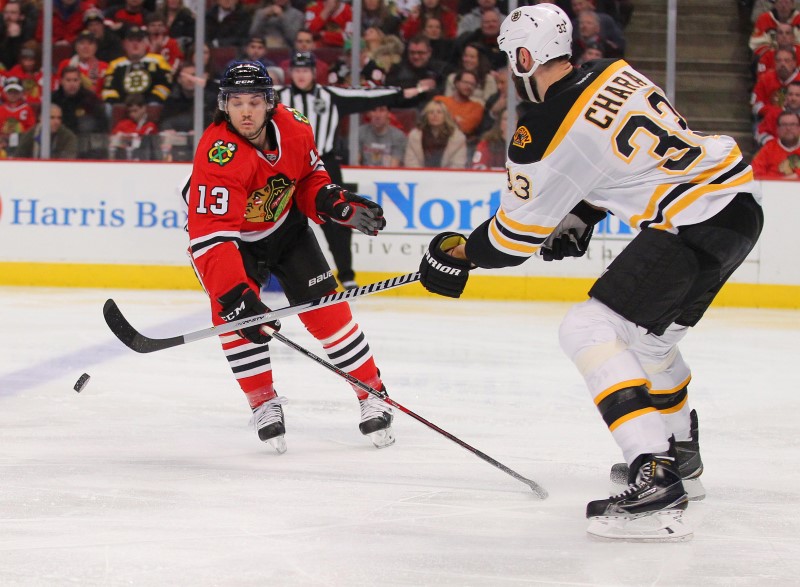 NHL: Boston Bruins at Chicago Blackhawks