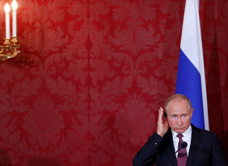 FILE PHOTO: Russia's President Vladimir Putin visits Austria