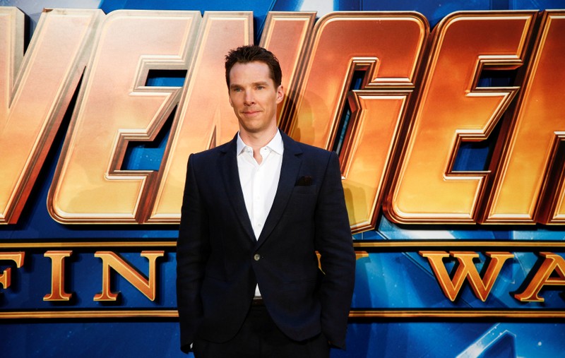 FILE PHOTO: Actor Benedict Cumberbatch attends the Avengers: Infinity War fan event in London